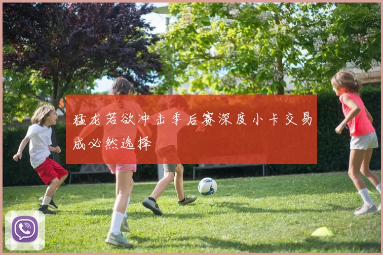 猛龙若欲冲击季后赛深度小卡交易成必然选择